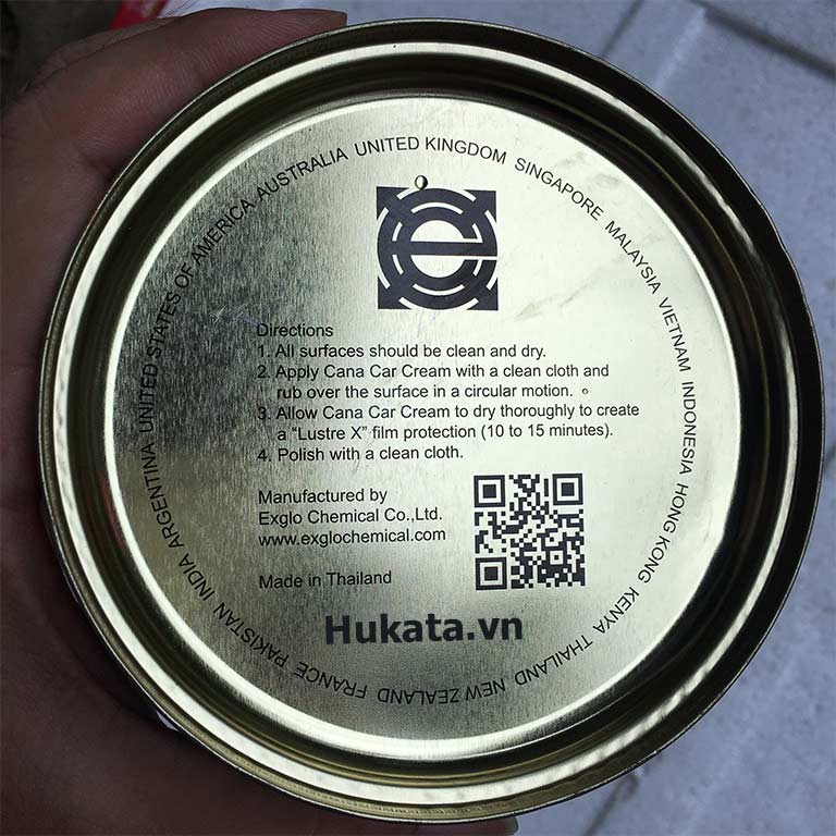 Kem Cana car cream - Xi đánh bóng 10 cana danh bong 6