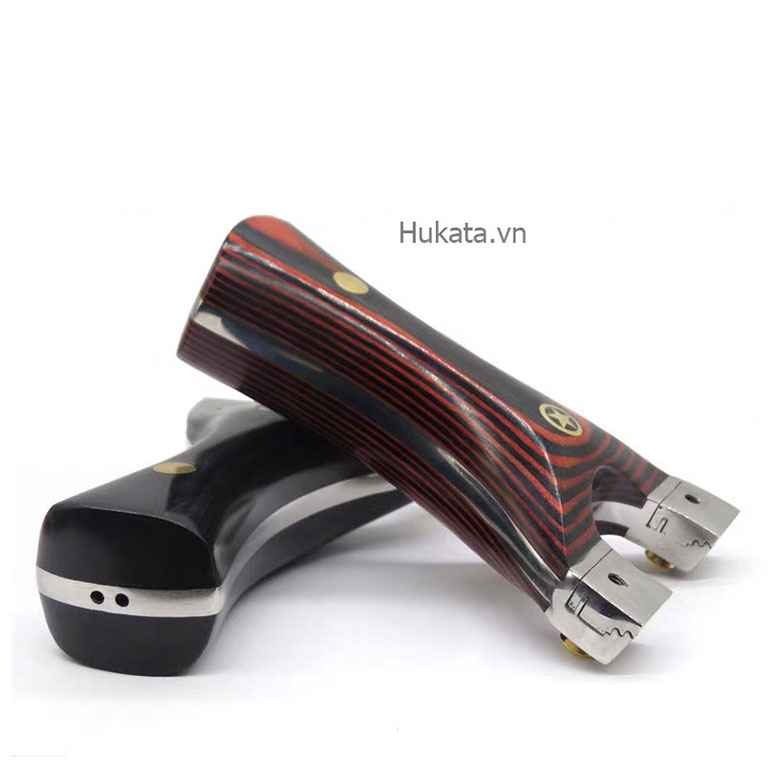 Ná cao su ee88 thép titan ngôi sao ốp gỗ nâu 5 na cao su thep titan ngoi sao op go 1
