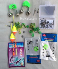 Combo 2 bộ cần câu máy đứng Shimano 240 giá rẻ 2 combo 2 bo can cau may shimano phu kien