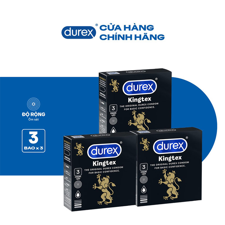tảie88 Durex Kingtex nhiều chất linkee88 7 bao cao su durex kingtex 3 bao