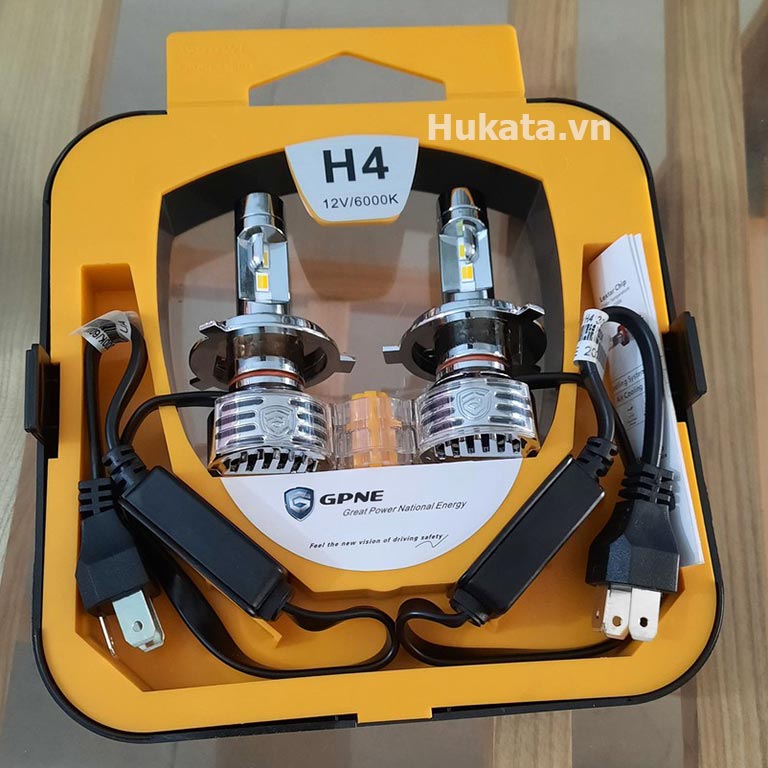 Bóng đèn LED ô tô GPNE 4 bong led gpne v2 h4 2