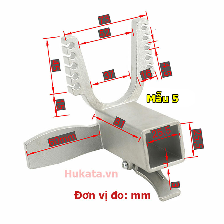 Cánh phượng ná cao su 30 canh phuong loai dap kich thuoc 1