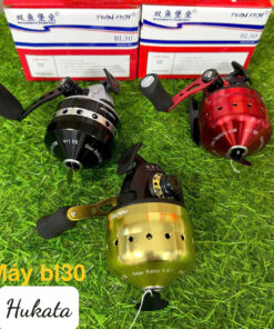 Máy thu cuốn cước bắn cá + Pat gắn máy - Máy cuốn dây dù 4 bl30