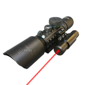 Ống ngắm M9 zoom 10x có laser (Miễn ship) - Núm Đồng 6 ong ngam m9 0