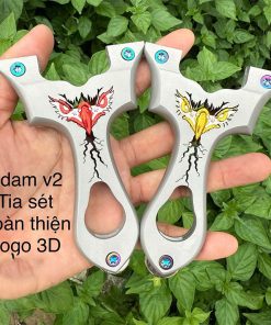 Nên mua ná cao su loại nào? 4 Ná cao su Adam Tia Sét hoàn thiện Logo 3D